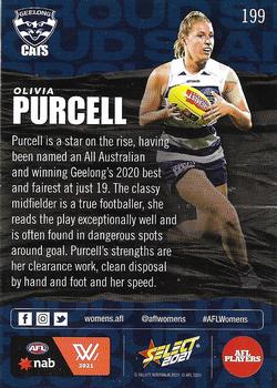 2021 Select AFL Footy Stars #199 Olivia Purcell Back